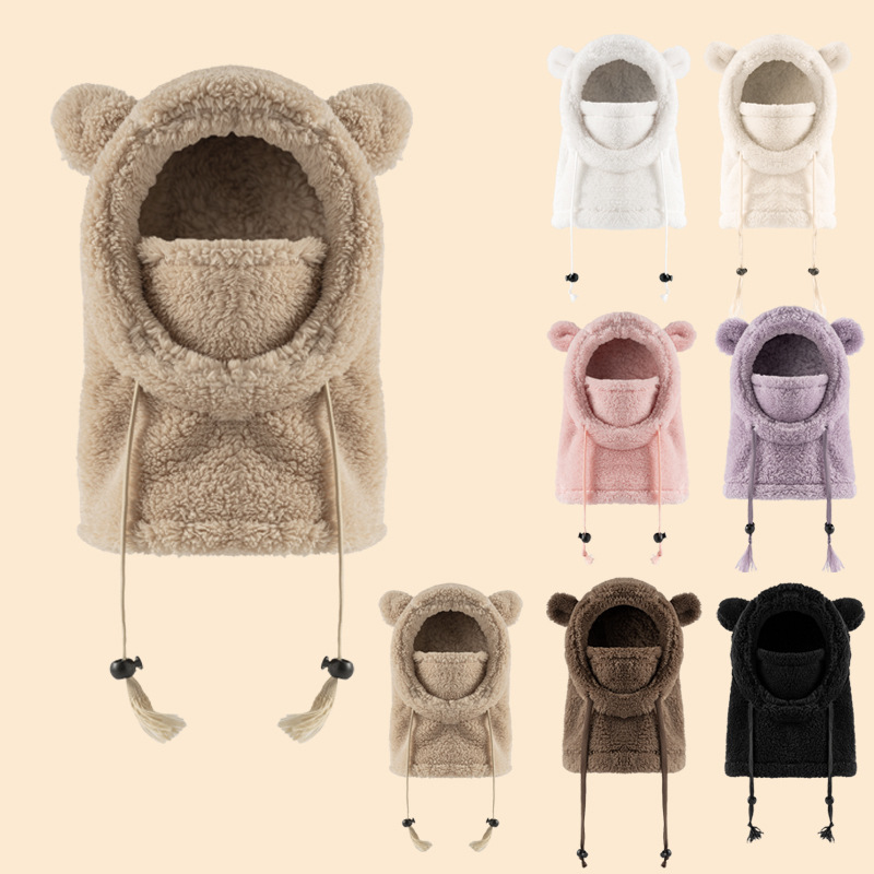 Baby Products For Face - Nowa, ciepła, jednoczęściowa czapka dziecięca chroniąca