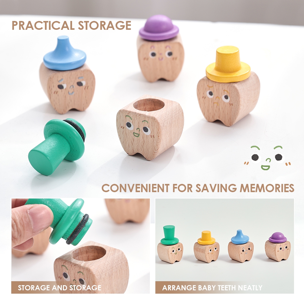 4-częściowy zestaw drewnianych – Baby Products Gift Set recenzja i cena