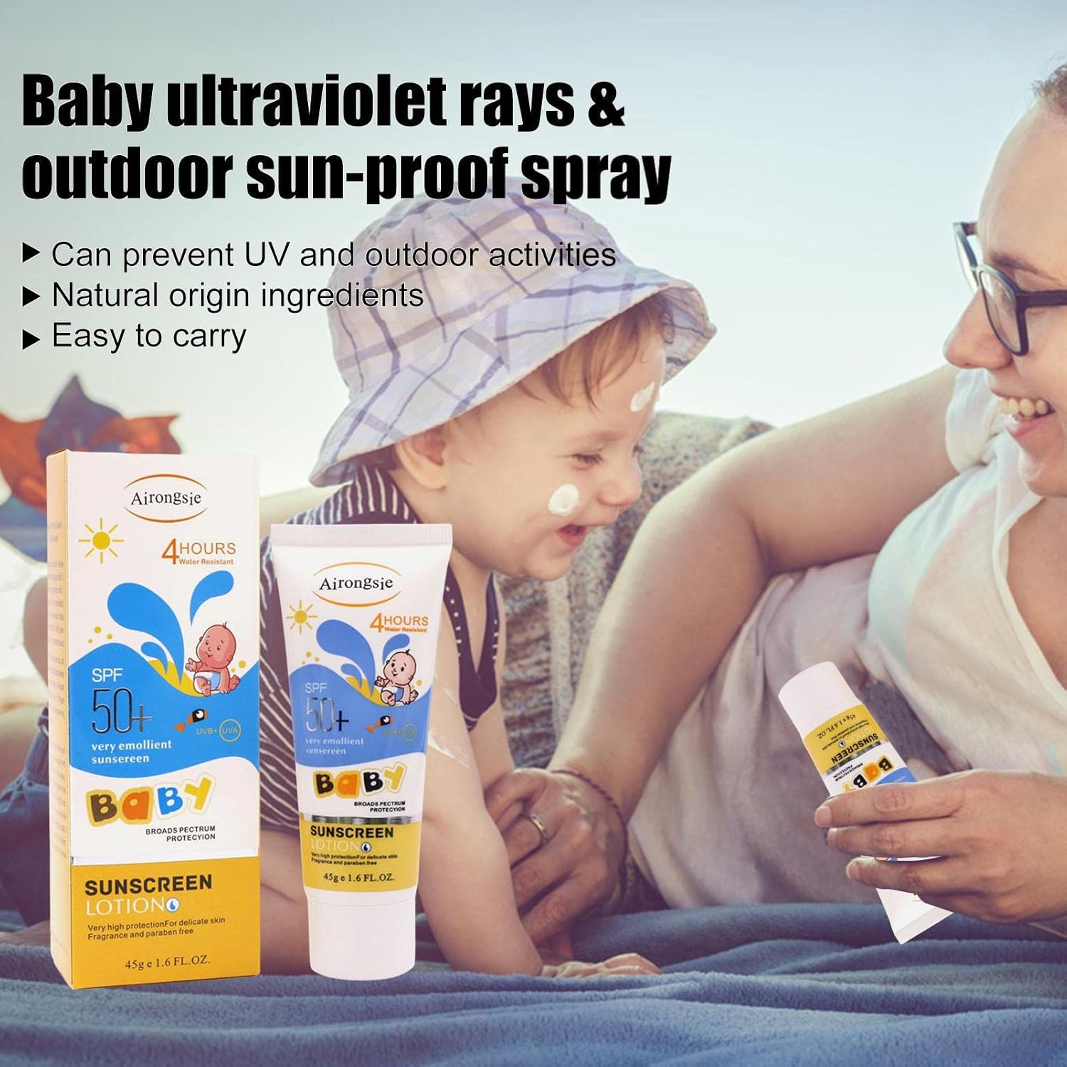 Krem przeciwsłoneczny dla dzie – Baby Sunscreen Lotion recenzja i cena