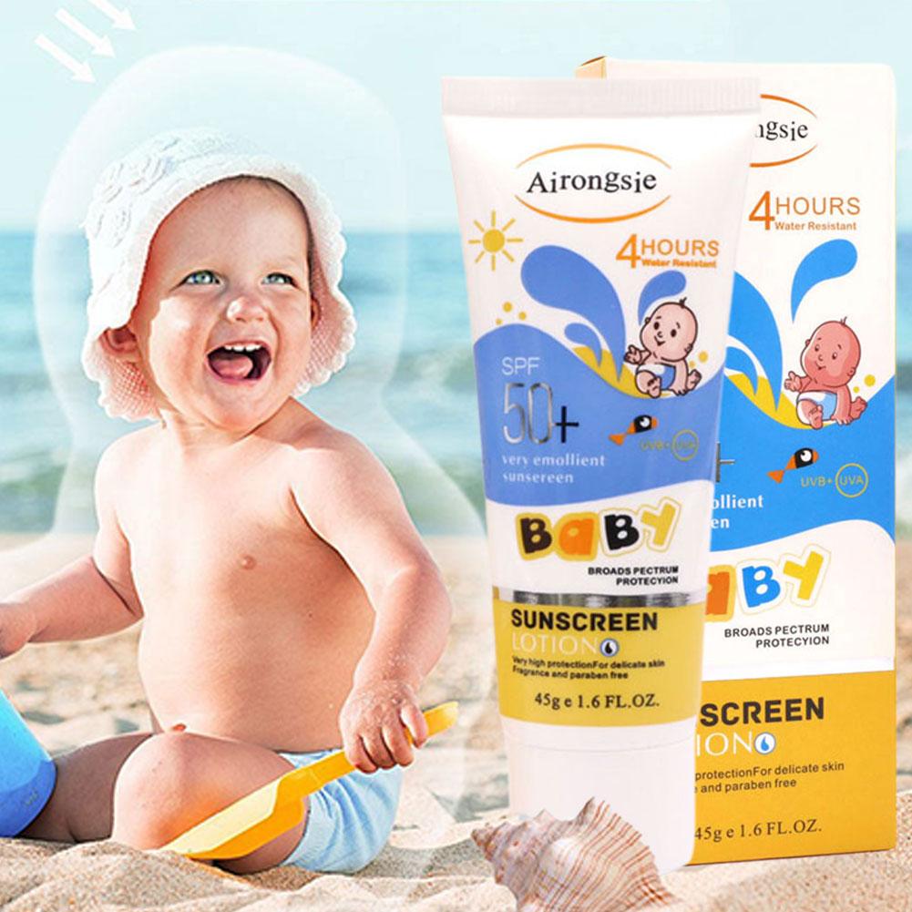 Airongsje SPF50+ Krem przeciws – Baby Sunscreen Lotion recenzja i cena